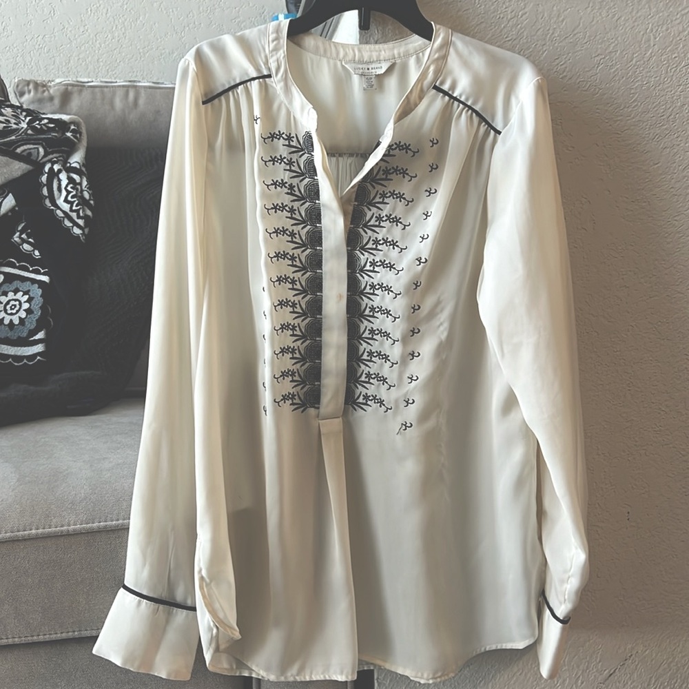 Lucky Brand - Silk Blouse